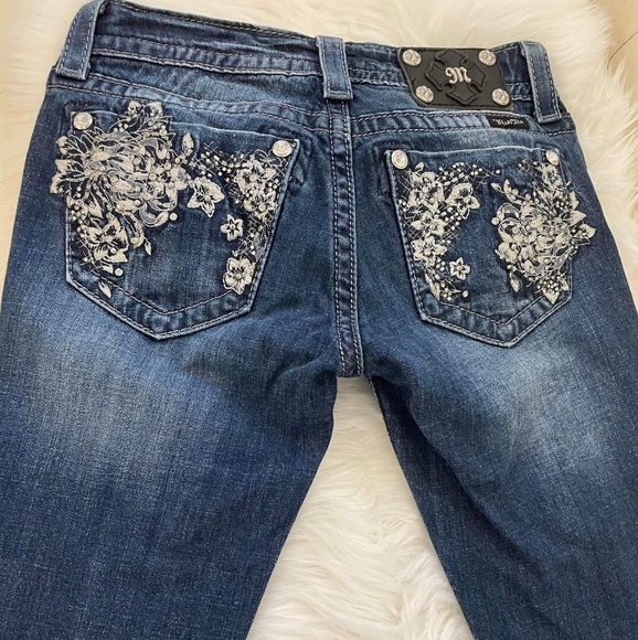 Miss Me Boot Cut Jeans - Picture 1 of 5